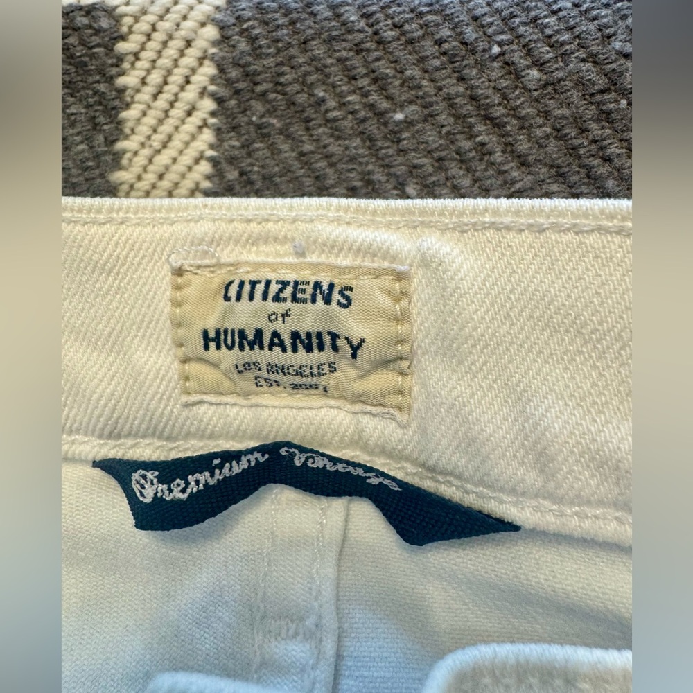 Citizens of Humanity Cream Denim